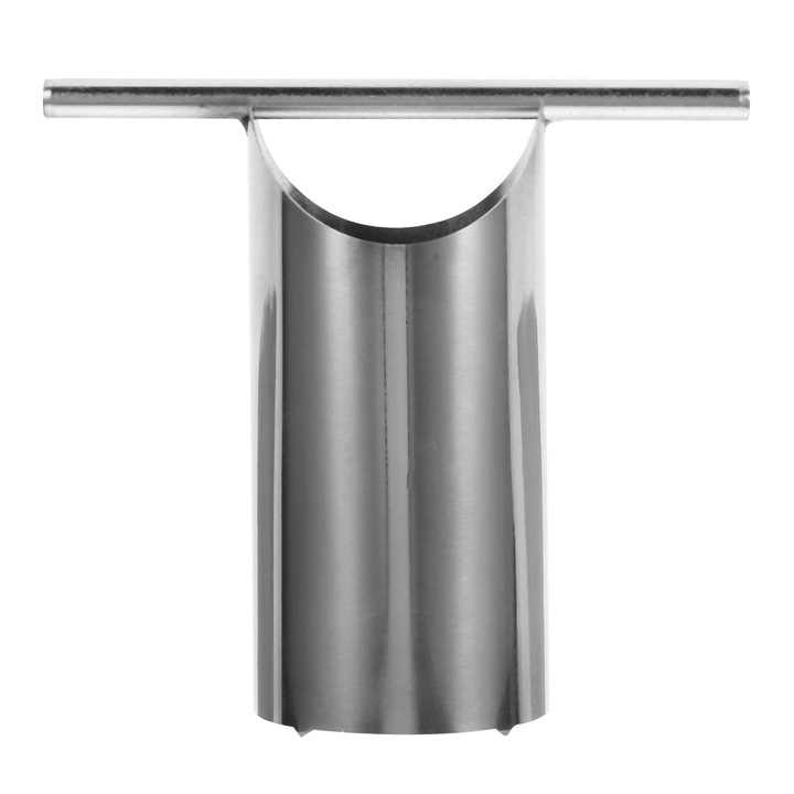 Instrument din otel inoxidabil pentru deschiderea pepenilor 12x11x5cm, argintiu