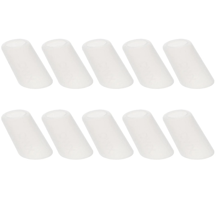 10 db szilikon kiöntőfedél teáskannához, cseppmentes, 3.5x2.3x2.3cm
