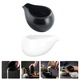 Set 2 cani ceramice multifunctionale, negru alb, 9x7x5cm