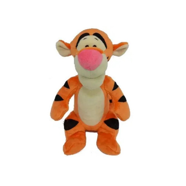 Plüssjáték, Tigris, puha, sokszínű, 25cm