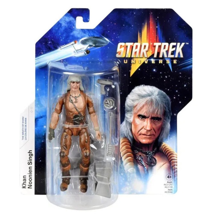 Star Trek Khan Noonien Singh mozgatható figura, többszínű, 12,5cm