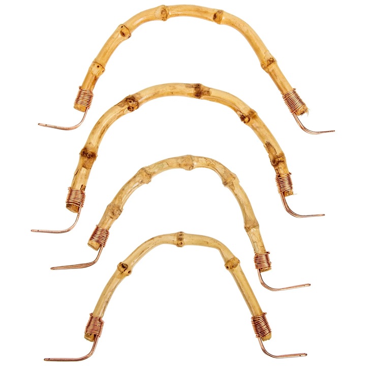 Maner ceainic bambus ZYBLSSBB set 15x9x0.8cm si 18x11x1.8cm multicolor