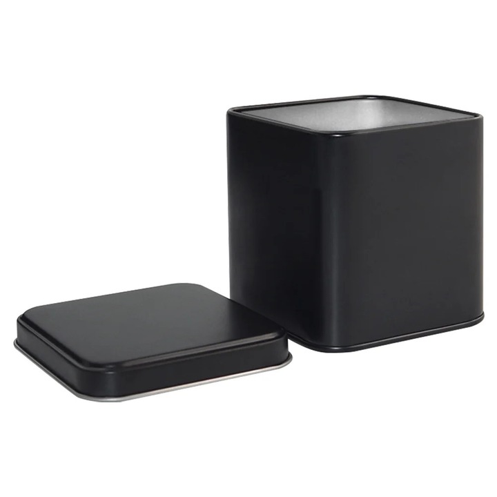 Cutie pentru ceai ZYBLSSBB LSM2xh5130-BCS0166458-1, din fier cu capac potrivit, Multicolor, 8 x 8 x 11 cm