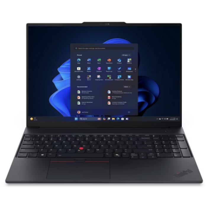 Laptop Lenovo ThinkPad E16 G4 WUXGA 16 inch AMD Ryzen AI 7 445 16GB 512GB SSD Windows 11 Pro Black