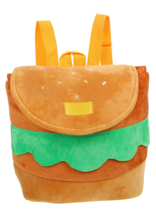 Rucsac multicolor, material catifea, 30x30x6cm, ajustabil