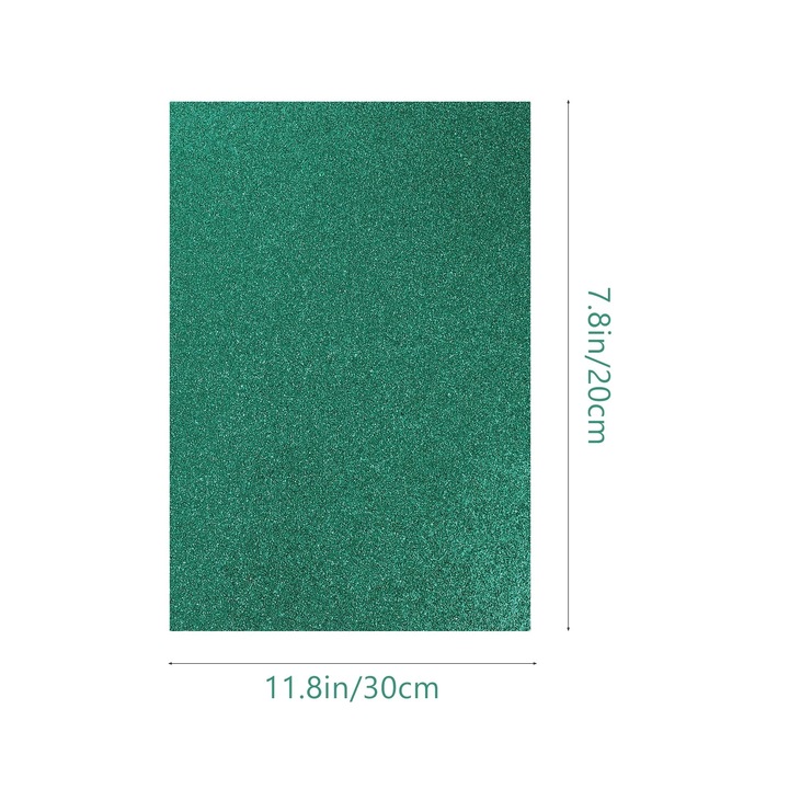 10 db EVA hablap készlet, többszínű, 30.5x20x0.2cm, dekorációhoz és barkácsoláshoz