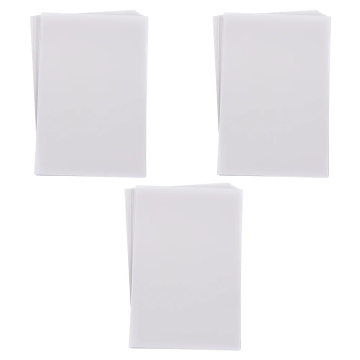 Set 150 foi hartie calchiere alb 15x10x0.1cm