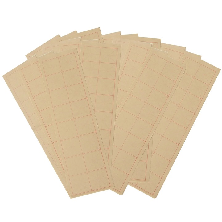 Hartie pentru caligrafie, 66x18x0.11cm, alb, set pentru incepatori