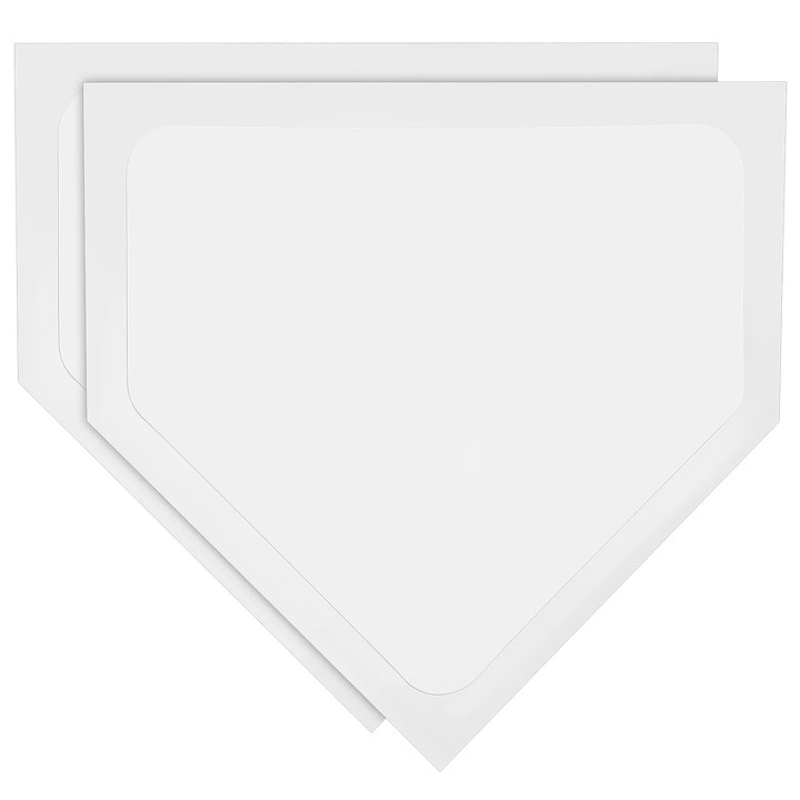YANYXR Baseball Ütőpárna Készlet, 2 db, TPE, Fehér, 42x41x0.3cm