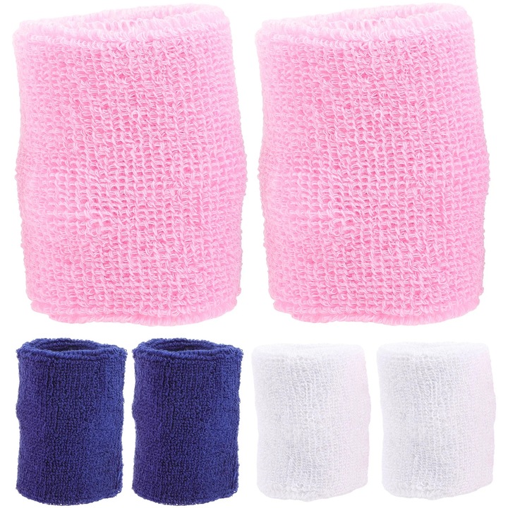 Set 6 benzi de incheietura sport copii YANYXR multicolor 6.5x4.5x4.5cm