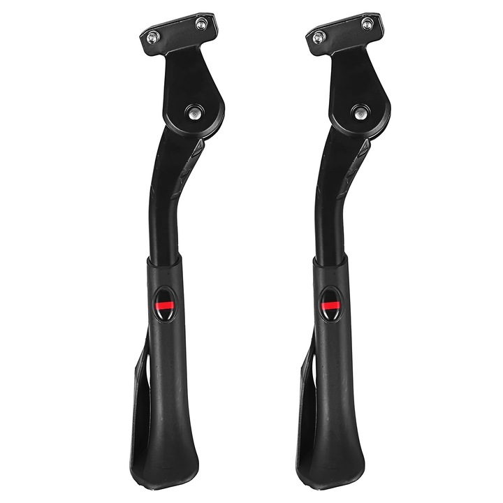 Cric bicicleta YANYXR aluminiu negru reglabil 30x10cm