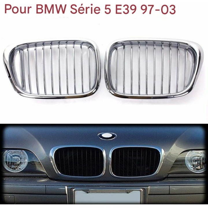 Set grile frontale cromate BMW E46 325Ci 330Ci coupe 1999-2003