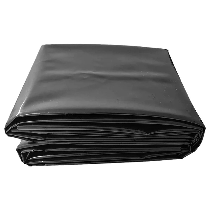 Folie iaz HDPE negru 300x300x0.1cm rezistenta impermeabila