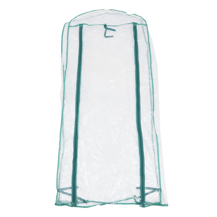 Husa sera PVC verde 69x49x155cm rezistenta pentru gradinarit