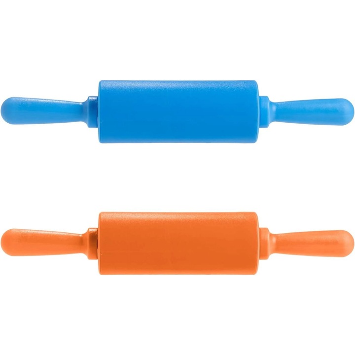 Set 2 sucitoare din silicon pentru copii, multicolor, 22.5cm