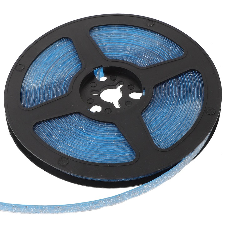 Öntapadós tömítőszalag fürdőszobába, 6m, ezüst, PVC, 0.8x0.1cm, 2 tekercses szett
