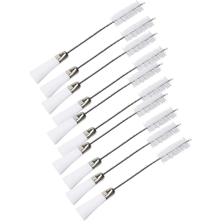 10 db nylon kefe készlet varrógép tisztításához, tartós kiegészítők
