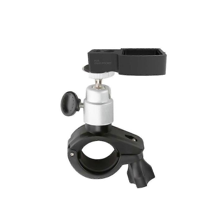 Стойка за велосипед за DJI Osmo Pocket 2, черен алуминий, 10x7x2.6см