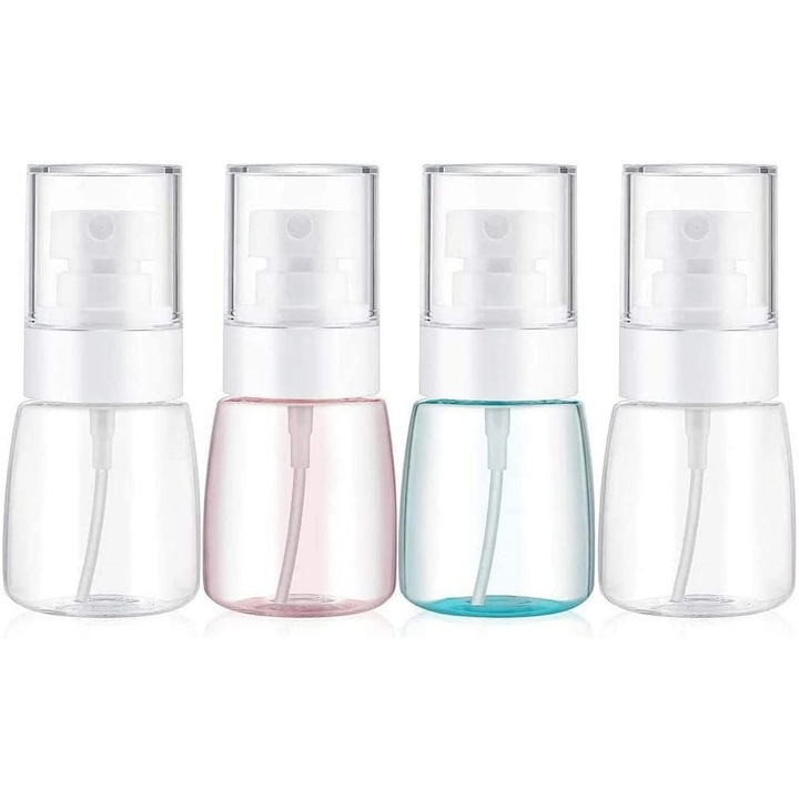 4 db finom porlasztó szett hajra, 30ml, átlátszó