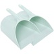 Set 2 lopeti de gunoi manuale, plastic, maro, 24.5x22x15cm