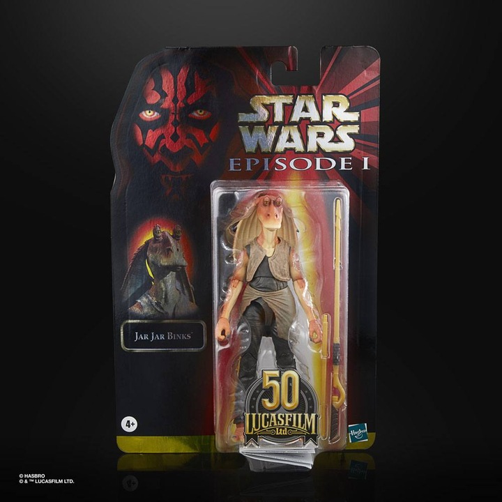 Hasbro Star Wars Jar Jar Binks figura 16cm fekete