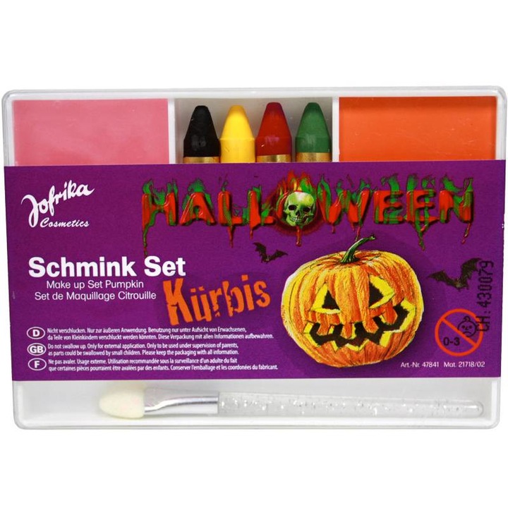 Töklámpás arcfesték szett