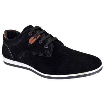 Pantofi barbatesti Negri piele intoarsa - Gado, 40 EU Pantofi barbatesti Negri piele intoarsa - Gado, 40 EU