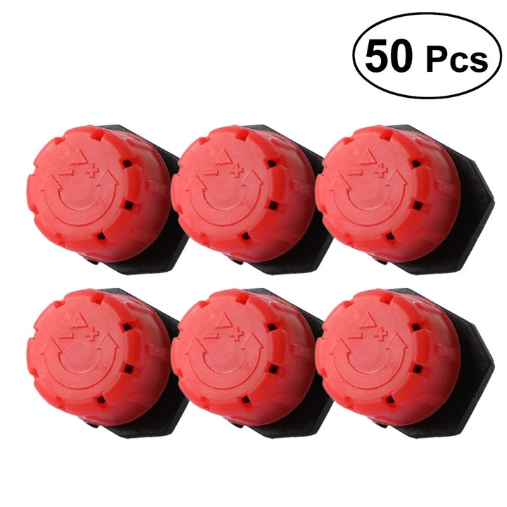 Set 50 aspersoare micro irigare reglabil maro 2.5x1.5x1.5cm