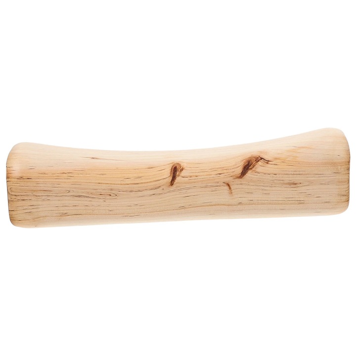 Perna lemn pentru sauna, suport gat, khaki, 30x7x7cm