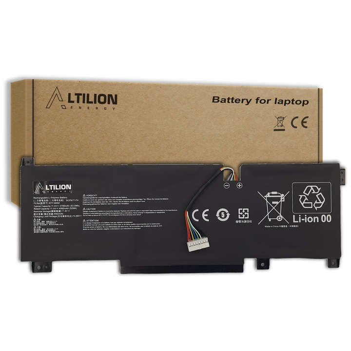 Батерия за лаптоп Altilion Energy BTY-M492-WHITE_PIN съвместима с MSI