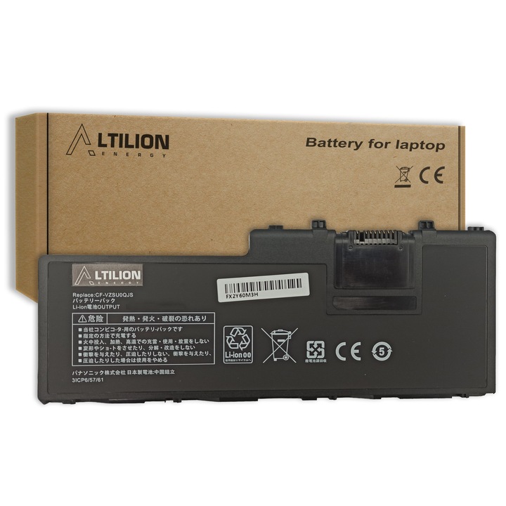 Laptop akkumulátor Altilion Energy CF-VZSU0QJS kompatibilis Panasonic modellekkel