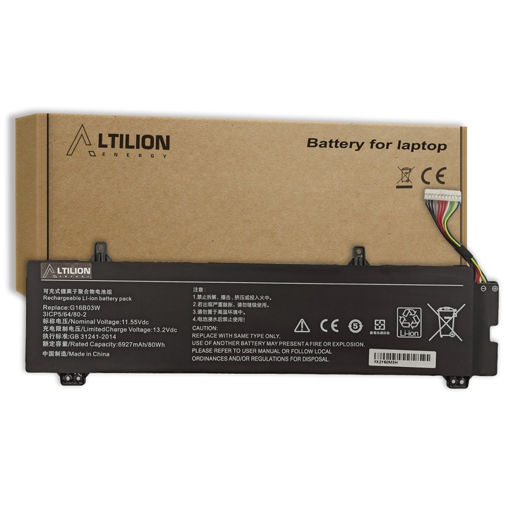 Laptop akkumulátor Altilion Energy G16B03W kompatibilis Xiaomi modellekkel