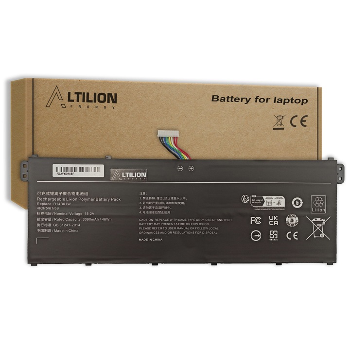 Laptop akkumulátor Altilion Energy R14B01W kompatibilis Xiaomi modellekkel
