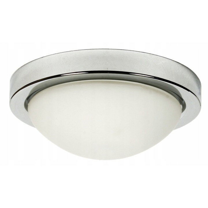 Плафон Candellux Roda хром 28x28x11см 1xE27