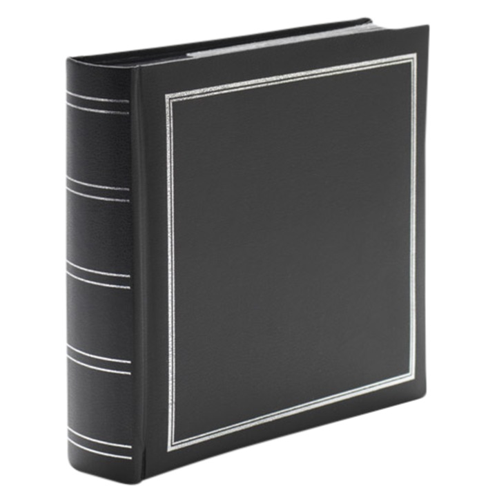 Fénykép album Focus Noir Super 200 db 11x15 cm-es képhez, Fekete