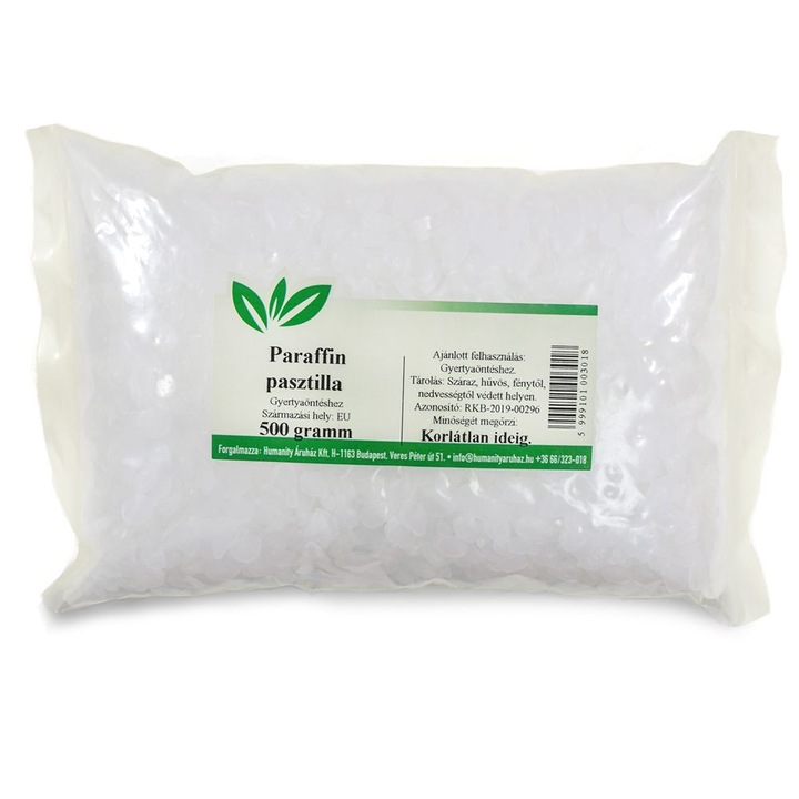 Paraffin pasztilla gyertyakészítéshez, 500 g