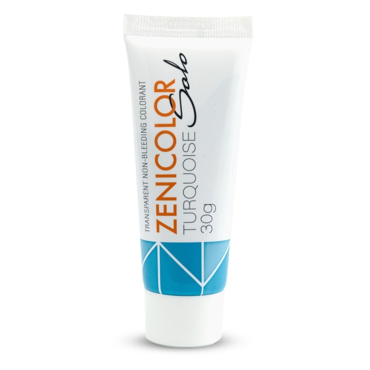Zenicolor Solo Turquoise (Türkiz) szappanszínező paszta, 30 g
