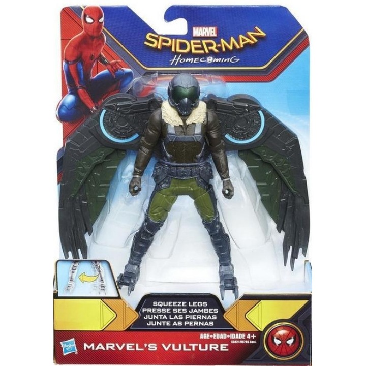 Hasbro Pókember Keselyű figura 16cm kihúzható szárnyakkal