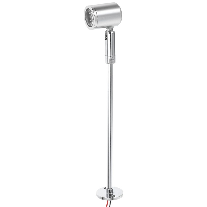 Spot LED pentru dulap, 3W, alb, argintiu, 21.5x3x2.3cm