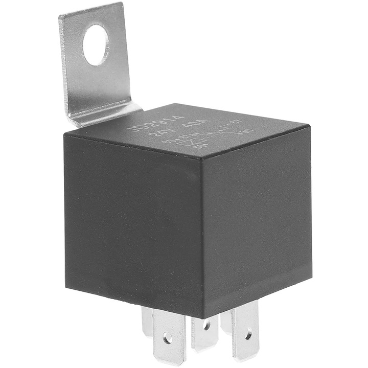 Releu auto 24V 40A 5 pini multicolor 5.3x3.3x2.7cm set