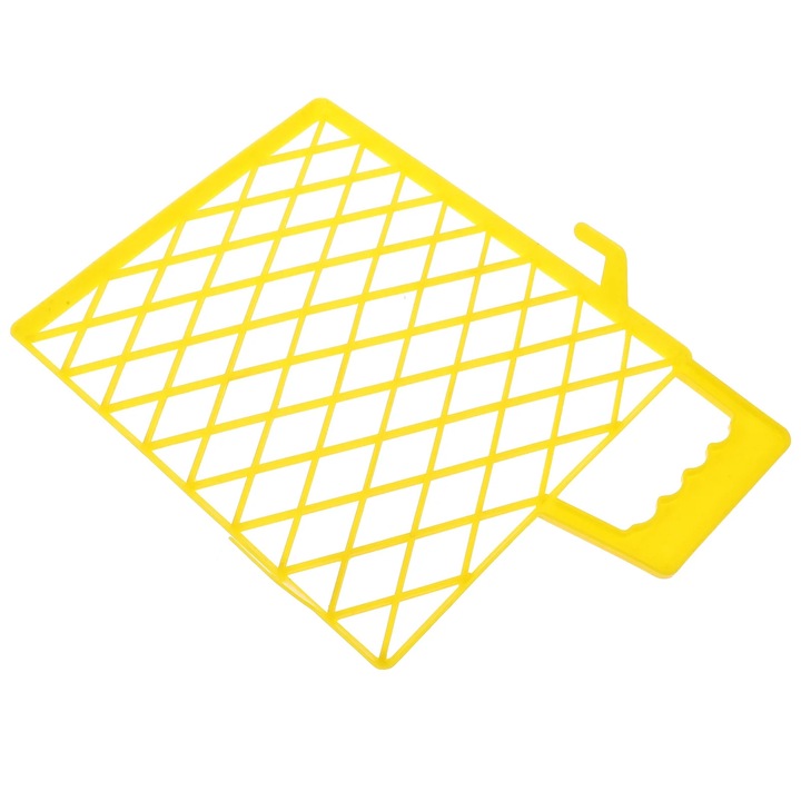 Tava pentru vopsea plastic, filtru grilaj, galben, 26x17.5x3cm
