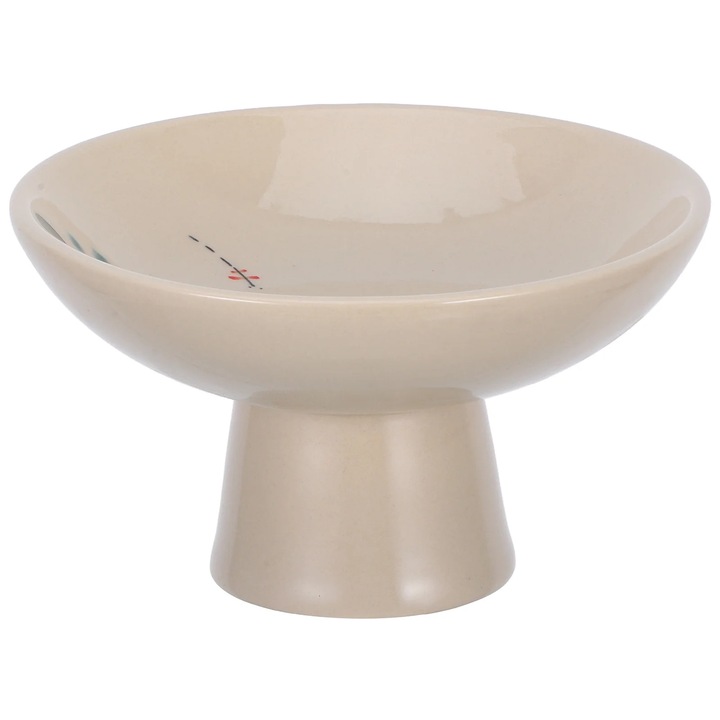 Farfurie ceramica multifunctionala, multicolor, 12x12x7cm