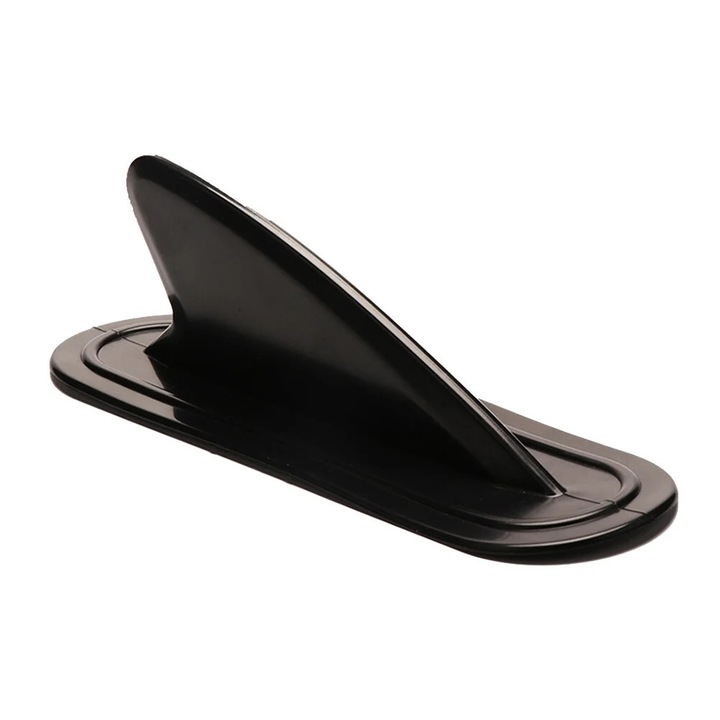 Set 2 accesorii barca, PVC, negru, 21x6.5x6.4cm, pentru stabilitate si directie surfboard gonflabil