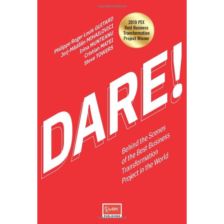 Carte DARE Rockstar CX Publishing transformare afaceri engleza