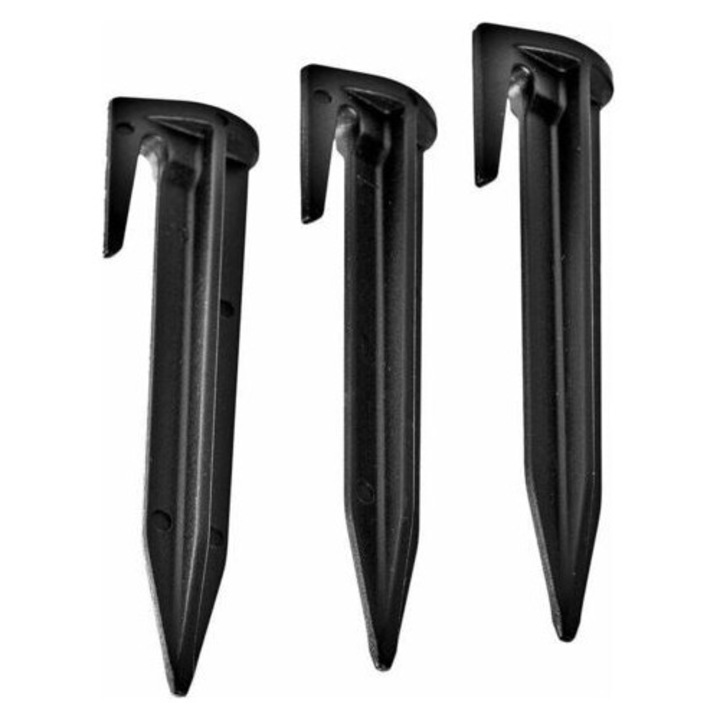 Set 100 tinte fixare plastic rezistent, 7x2cm