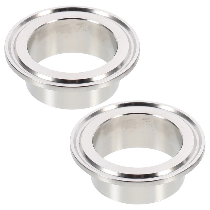 Set 2 adaptoare furtun inox rezistente coroziune 6.4x4.5x2.1cm multicolor
