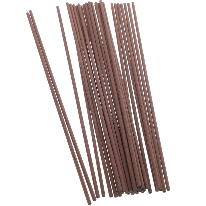 Betisoare rattan pentru difuzor aroma set 30 buc multicolor 23x0.3x0.3cm