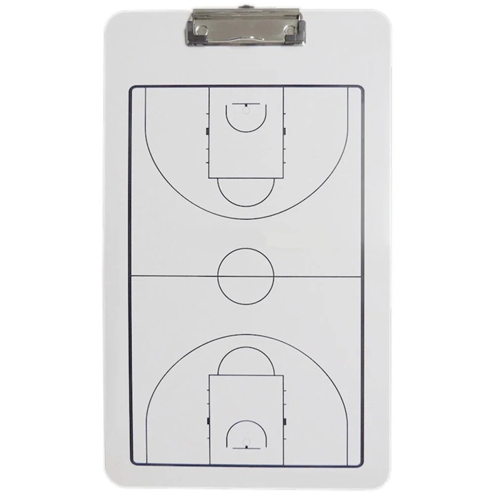 Tabla tactica baschet PVC dublu fata 35x22x1cm