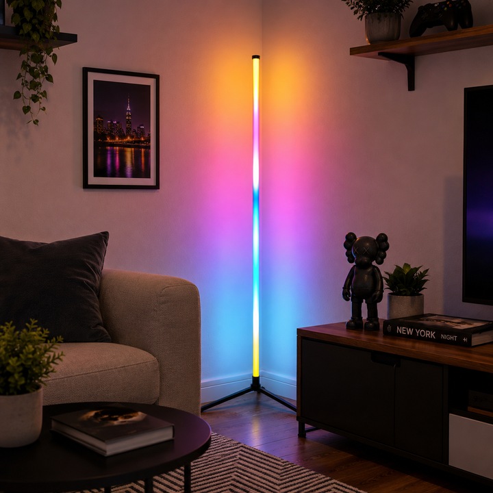 Lampa LED RGB ambientala