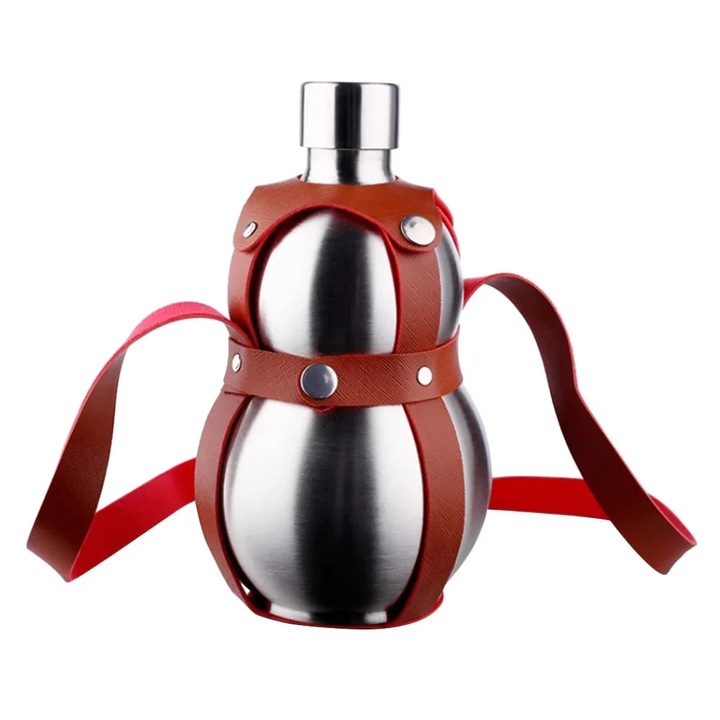 Sticla vin inox YANYXR 500ml multicolor 17.5x9x9cm